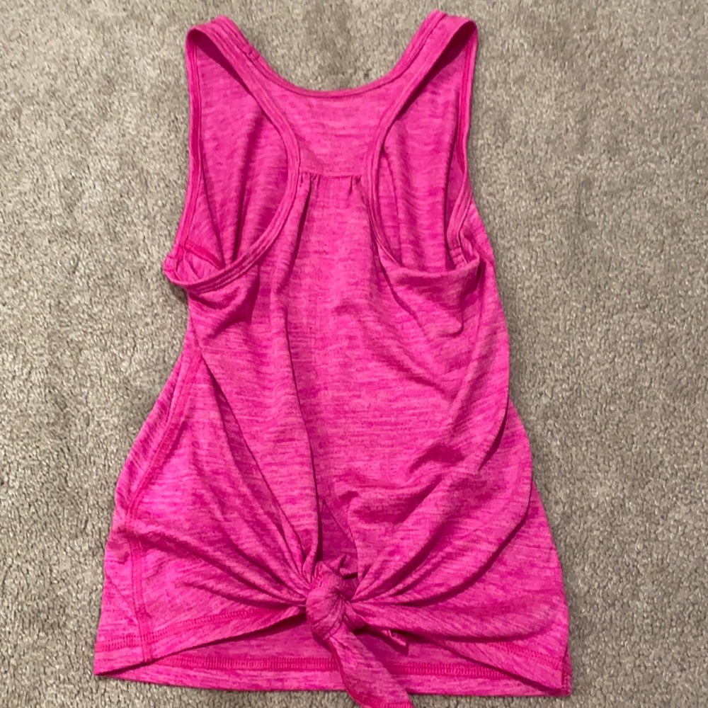 Kids tank top with tie